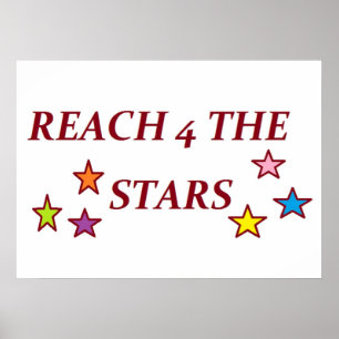 PÔSTER REACH 4 THE STARS