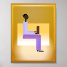 Pôster Reading in Window Light 2