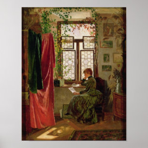 Pôster Reading the letter