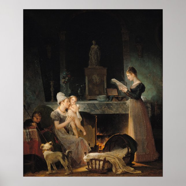 Pôster Reading the Letter (Frente)