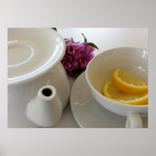 Poster ready for tea