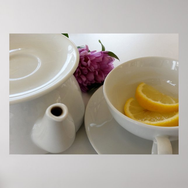 Poster ready for tea (Frente)