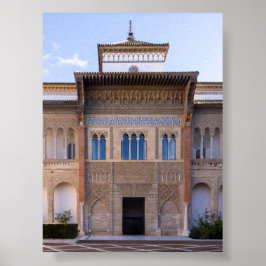 Poster Real Alcázar de Sevilha