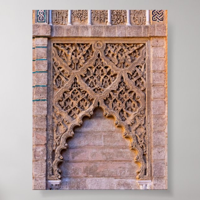Poster Real Alcázar de Sevilha (Frente)