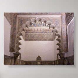 Poster Real Alcázar de Sevilha