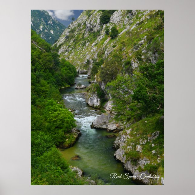 Poster Real Espanha Cantabria (Frente)