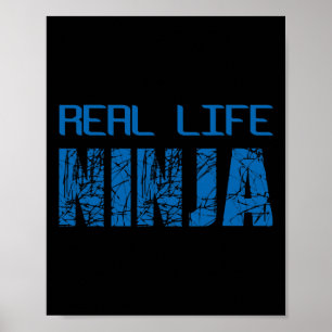 Poster Real Life Ninja Easy Christmas Gift