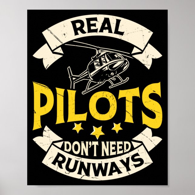 Poster Real Lots Dont Need Runways Long Sleeve  (Frente)