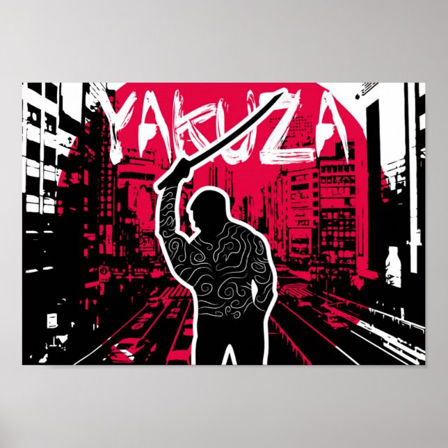 Poster Real Yakuza (Frente)