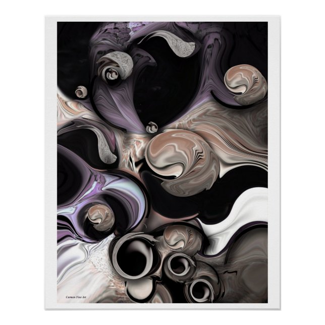 Pôster "Realidade vs partida", Poster brilhante (Frente)