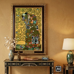 Poster Realização aka o abraço por Gustavo Klimt