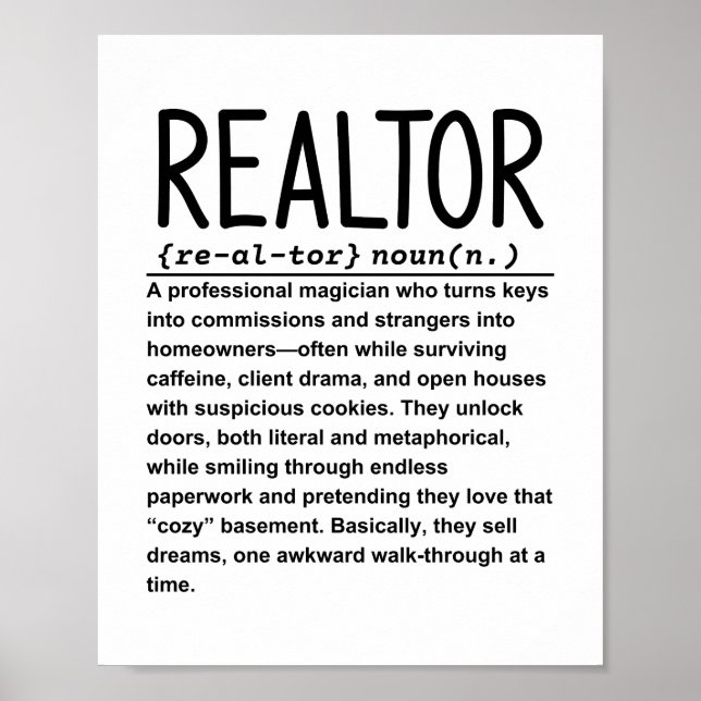Poster Realtor (Frente)