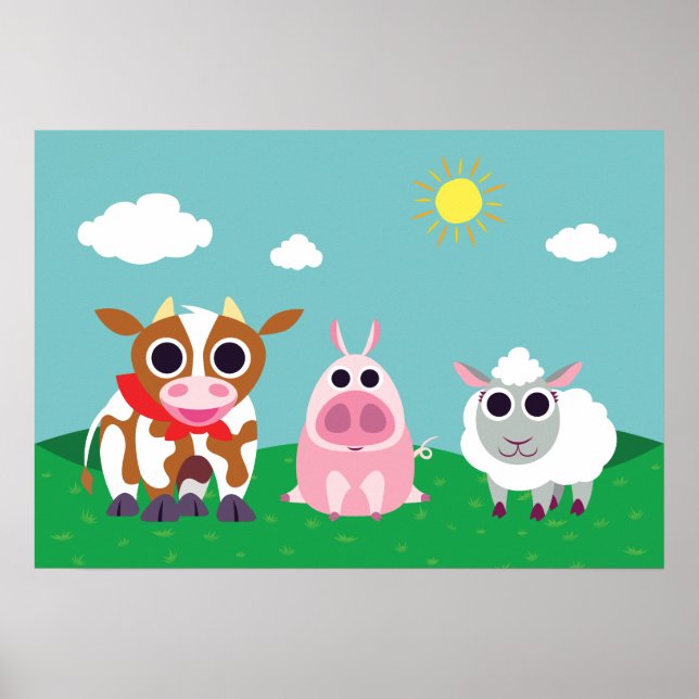 Pôster Reba, Leary e Lulu no dia (Frente)