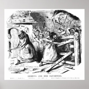 Pôster Rebecca e suas filhas