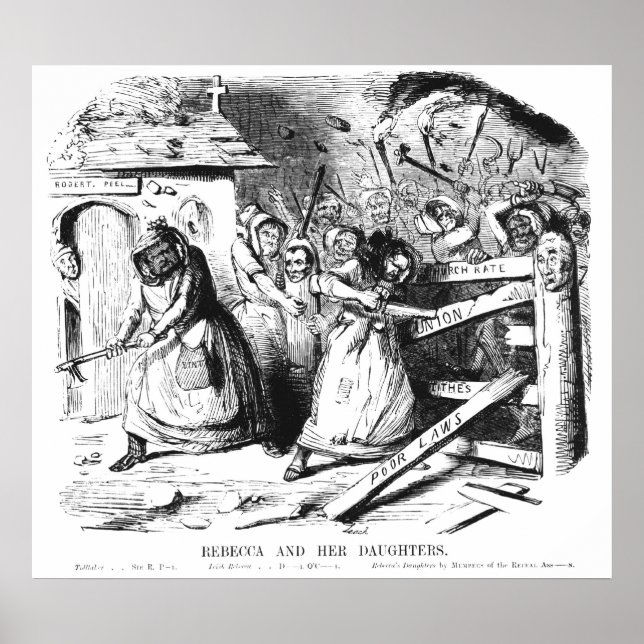 Pôster Rebecca e suas filhas (Frente)