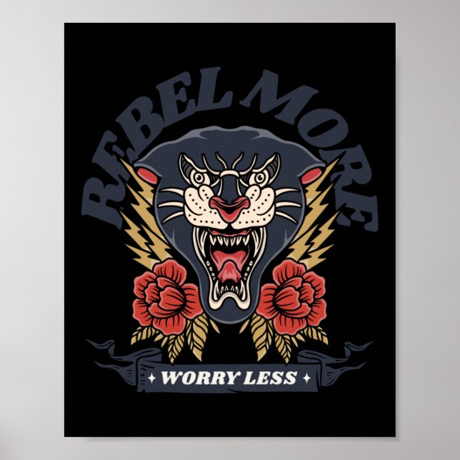 Poster Rebel Mais  (Frente)