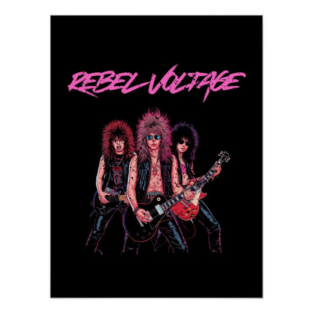 Pôster Rebel Voltage (Frente)