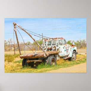 Poster Reboque da Rota 66, Tucumcari, Novo México