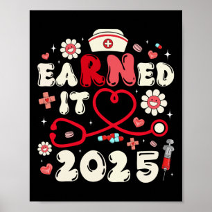 Poster Recebeu 2025 Para Graduação De Enfermeiros Ou Rn L