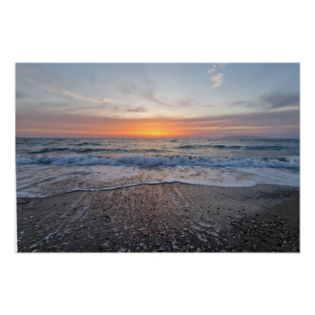 Pôster Receding waves  (Frente)