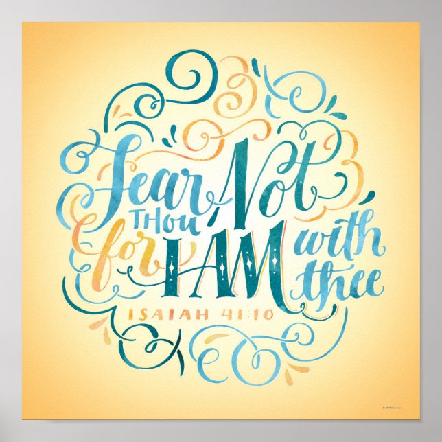 Pôster Receio que não, porque estou com você (Frente)