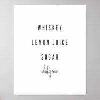Receita de Cocktail Sour Whiskey