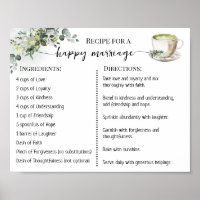 Receita para uma Feliz Casamento Greenery Matcha