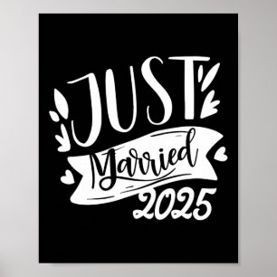 Poster Recem casados Engraçado 2025, Noiva E Noiva Marri