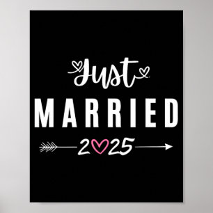 Poster Recem casados Est 2025 Casais De Casamento De Lua