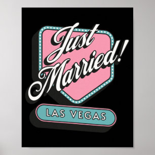 Poster Recem casados Las Vegas Casamento Noivo