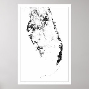 Pôster Recenseamento Dotmap dos marismas