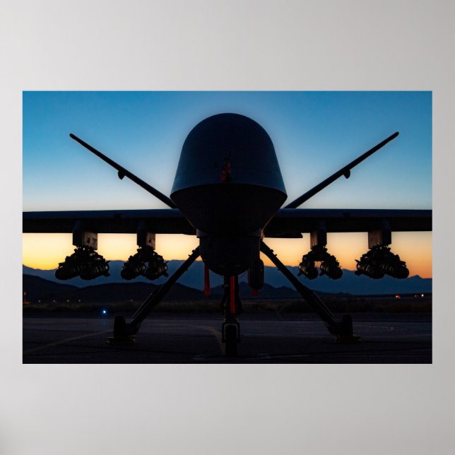 Poster Receptor MQ-9 (Frente)