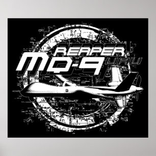 Poster Receptor MQ-9