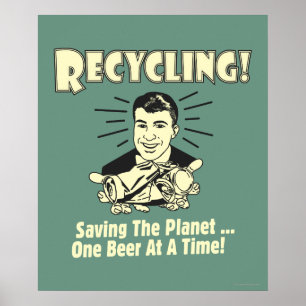 Pôster Recicl: Salvar o planeta