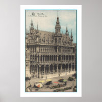 RECICLADO ART: CARTÃO POSTAL BRUXELAS BÉLGICA DOS 