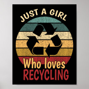 Poster Reciclagem do Dia da Terra