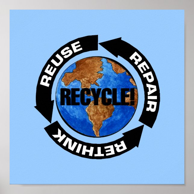 Poster reciclar (Frente)