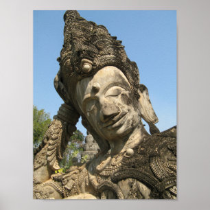 Pôster Reclinhando Buda... Nong Khai, Isan, Tailândia