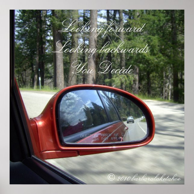 Pôster Recolha da Rota 50 dos EUA do Echo Summit (Frente)