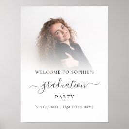 Poster Recolha de fotos bem-vindo à Festa de formatura