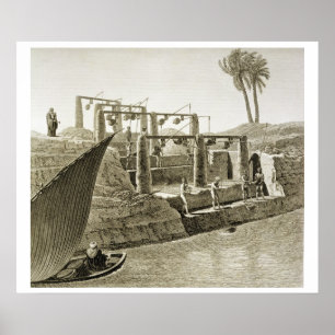 Poster Recolhendo a água do Nile, chapeie 6 de Volum