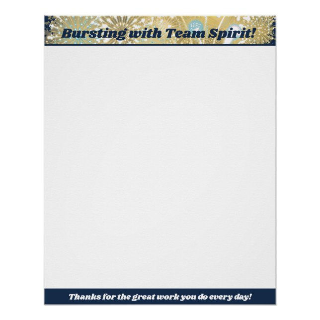 Pôster Reconhecimento de posto de kudos do funcionário do (Frente)