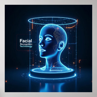 Poster "Reconhecimento facial com base em AI