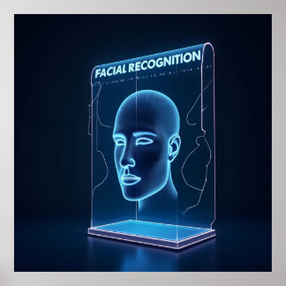 Poster "Reconhecimento facial com base em AI