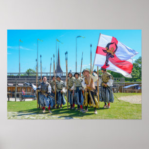 Poster Reconstituição Medieval no Castelo de Rakvere, Est