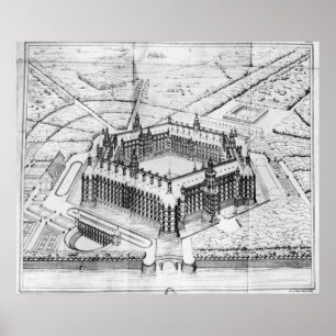 Pôster Reconstrução da abadia de Theleme