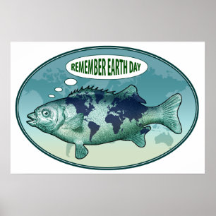 Poster Recorde o Dia da Terra