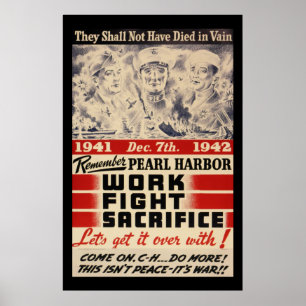 Pôster Recorde o Pearl Harbor