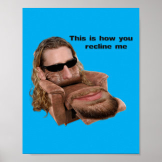 Poster Recostar-me