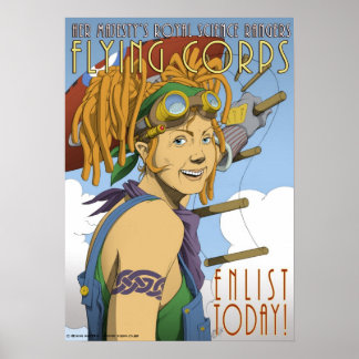 Pôster Recrutamento II dos Rangers Científicos